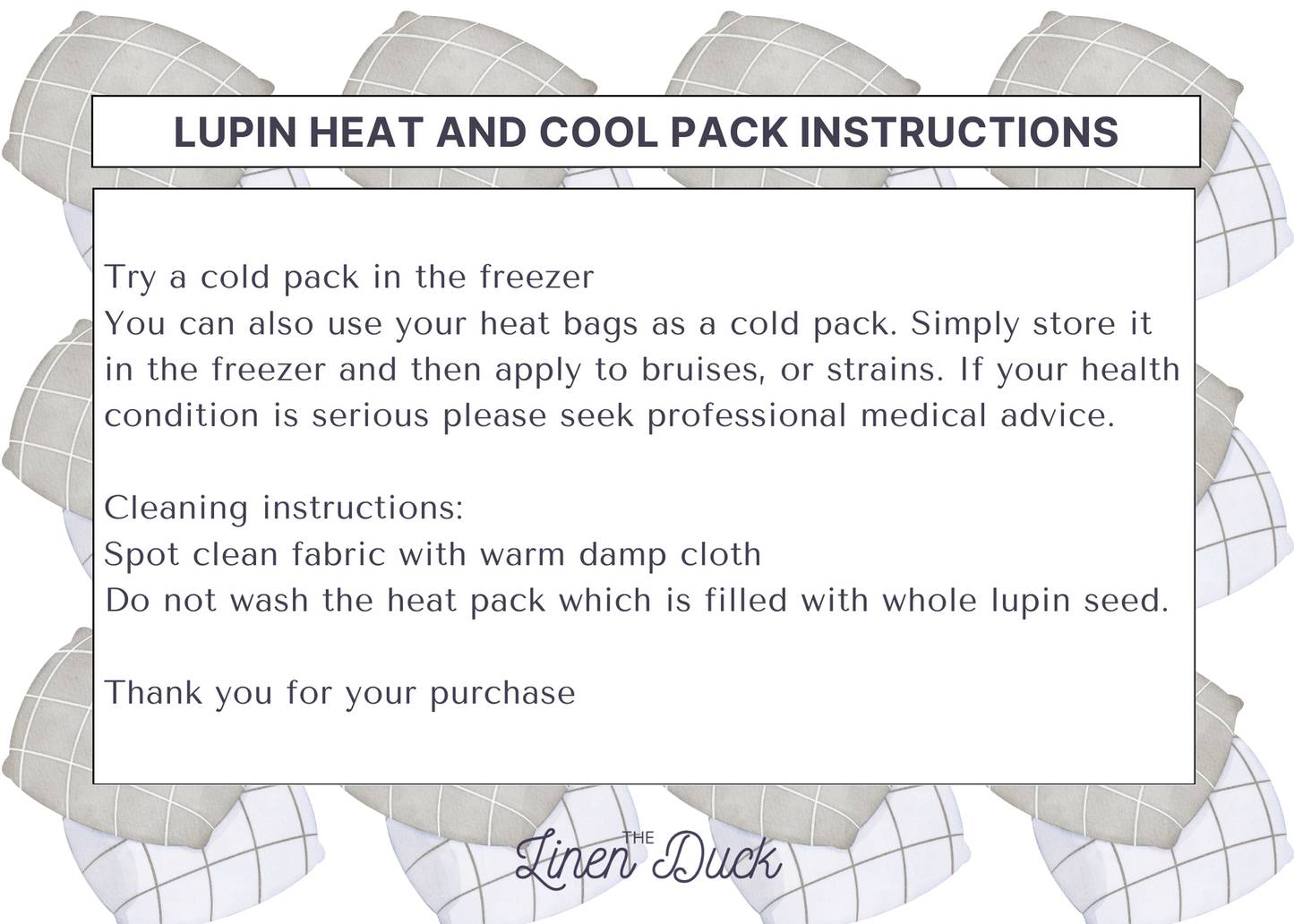 Lupin Heat and Cool Pack