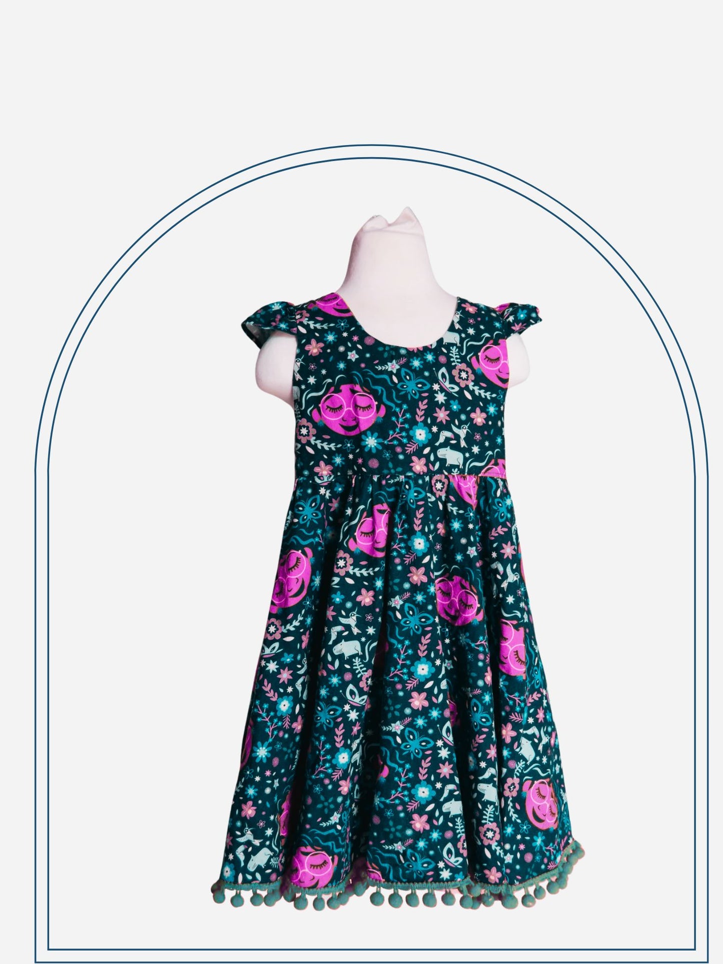 Tea Party Dress  - One of a Kind (from Tadah Patterns)