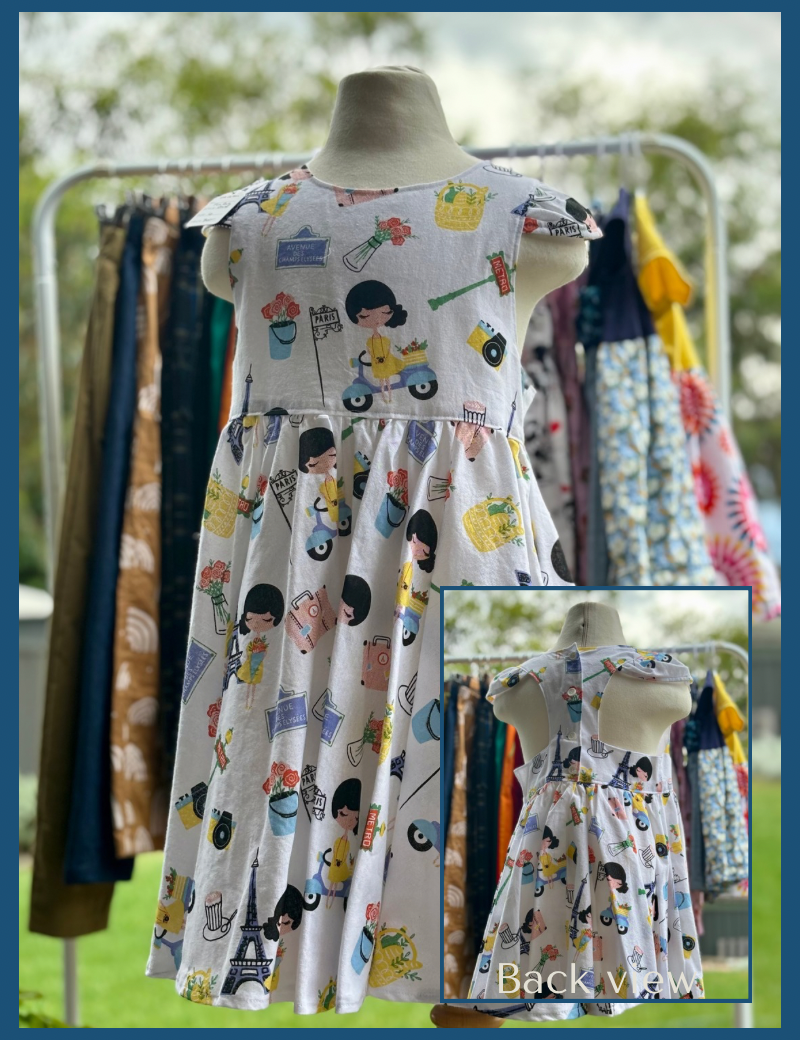 Tea Party Dress  - One of a Kind (from Tadah Patterns)