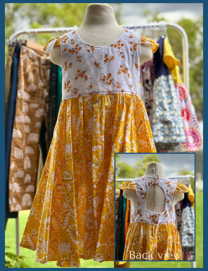 Tea Party Dress  - One of a Kind (from Tadah Patterns)